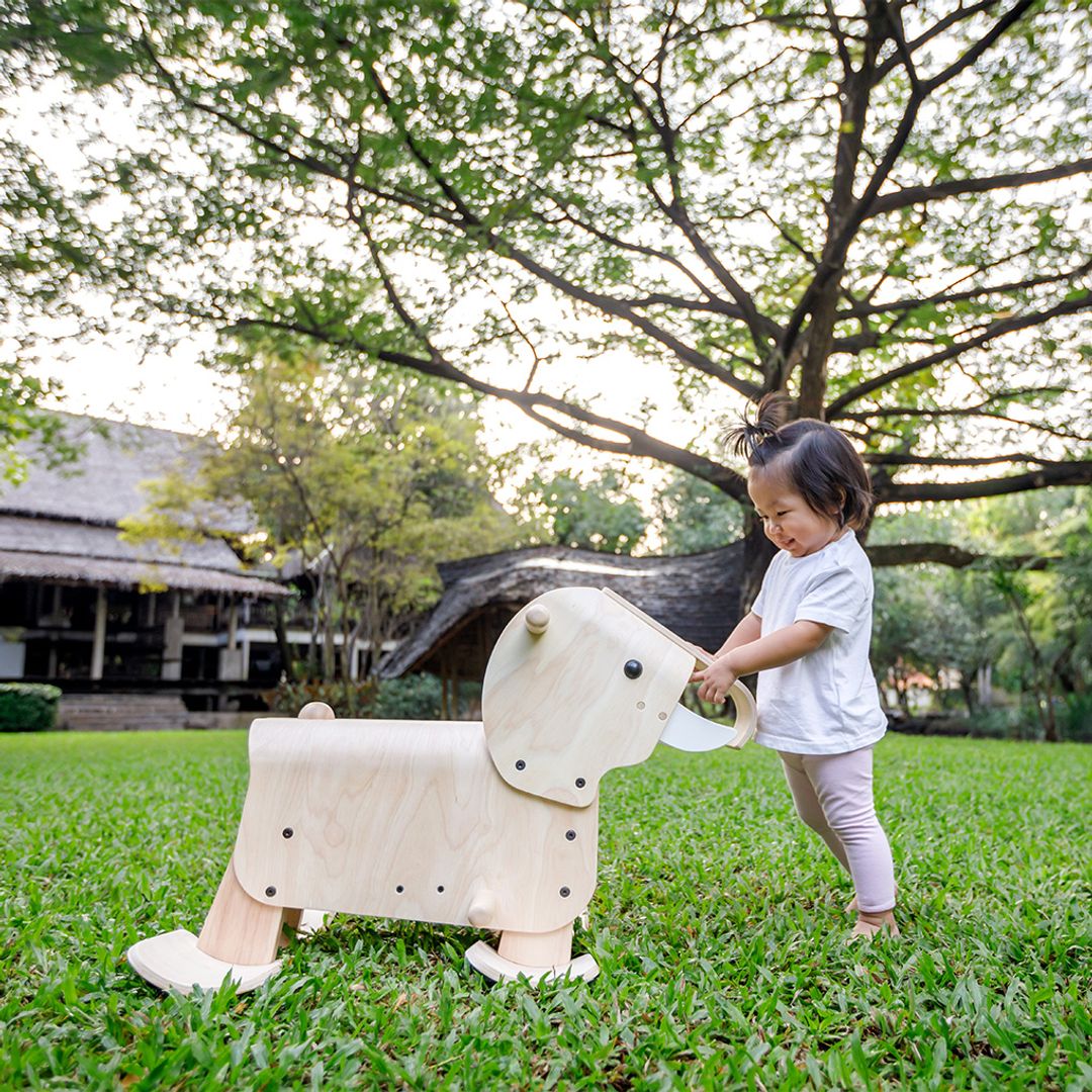 Wooden Toy Walking Elephant