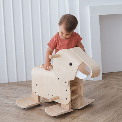 Wooden Toy Walking Elephant