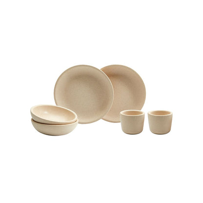 Wooden Toy Tableware Set