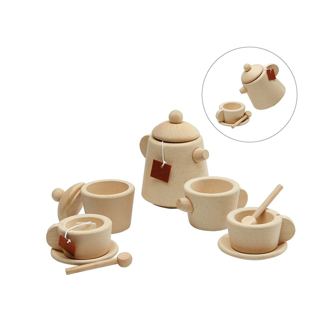 Wooden Toy Tea Set