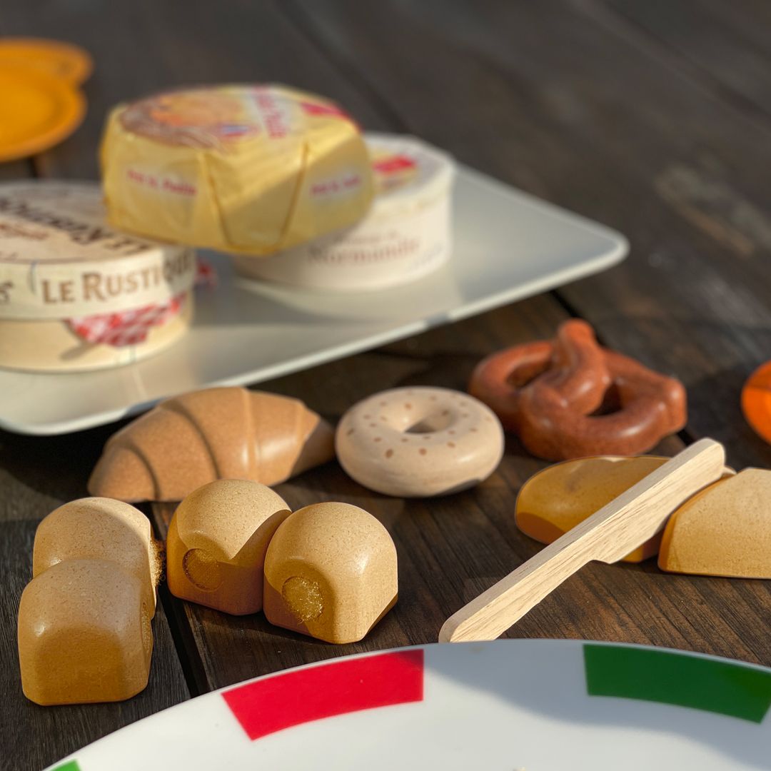 Wooden Bread Set Toy