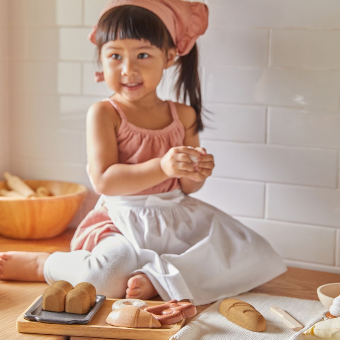 Wooden Bread Set Toy