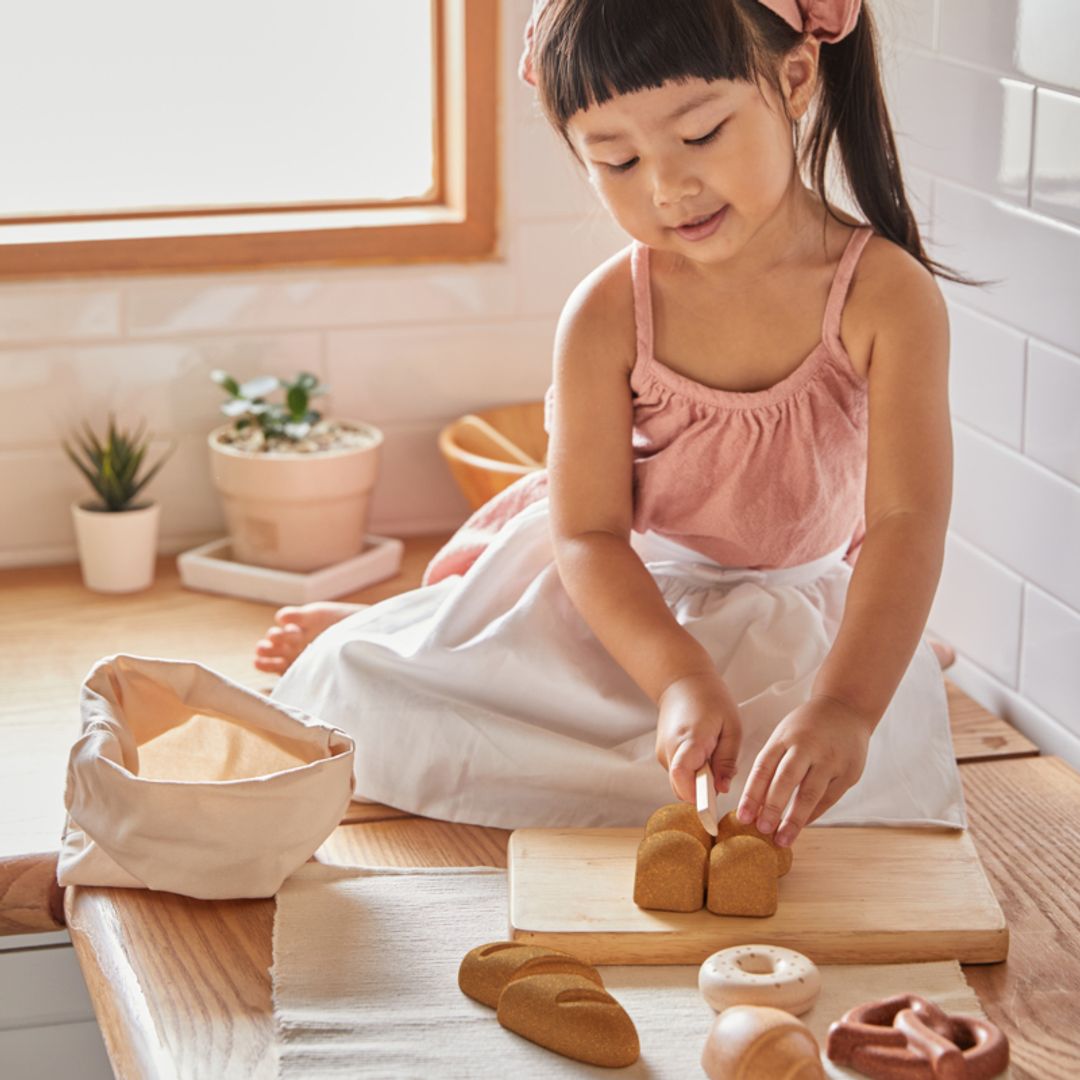 Wooden Bread Set Toy