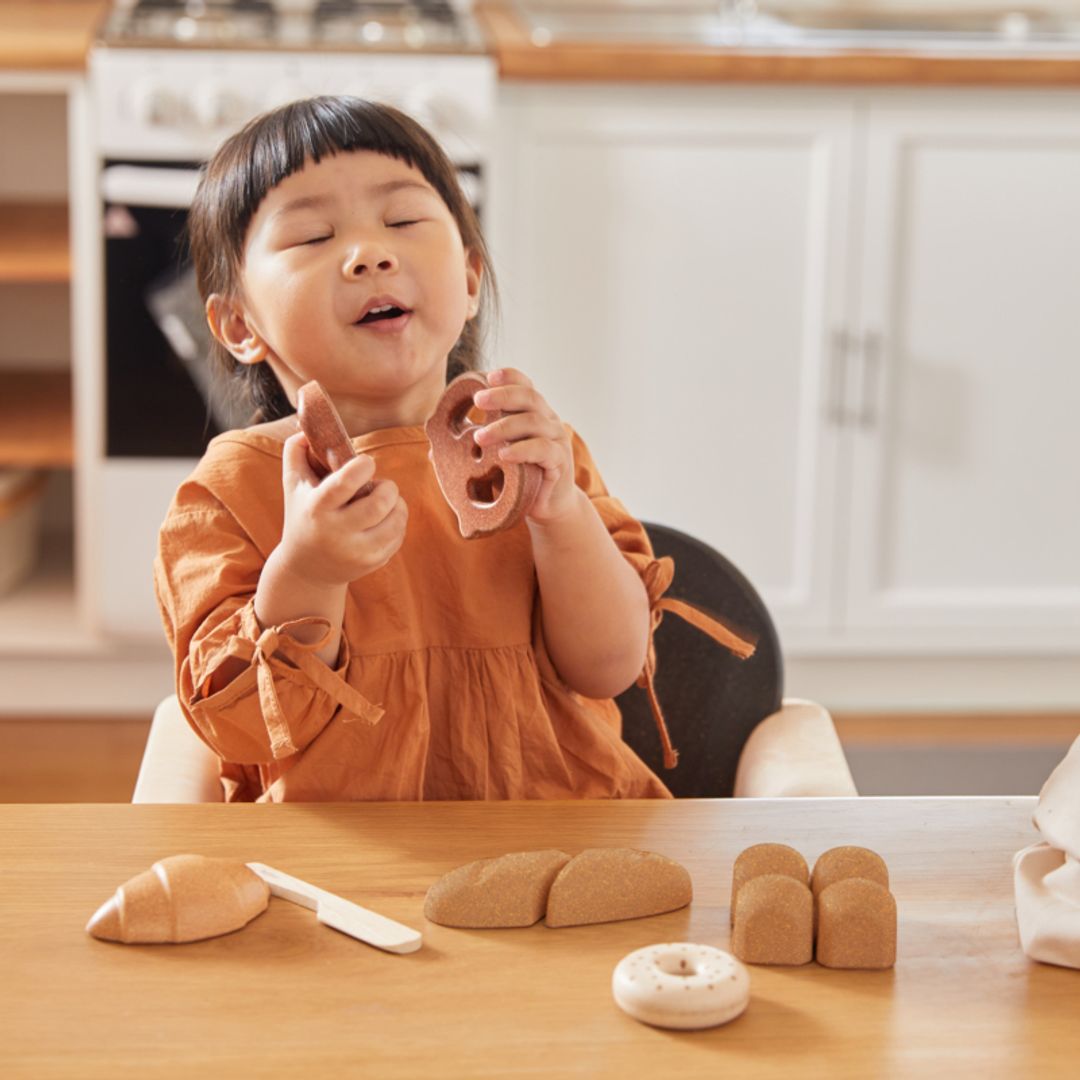 Wooden Bread Set Toy