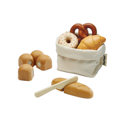 Wooden Bread Set Toy