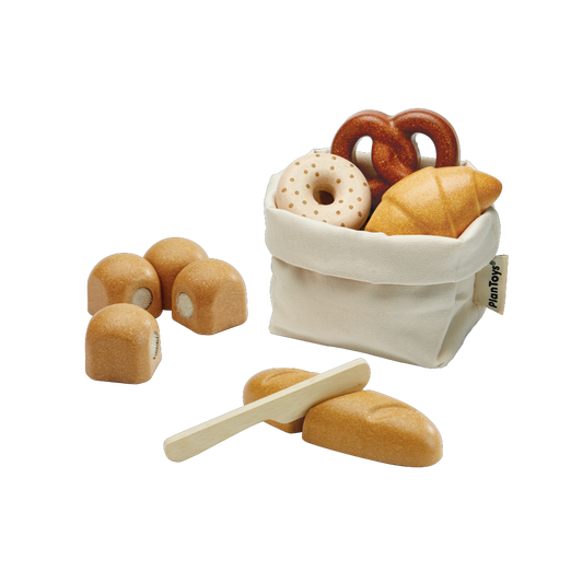 Wooden Bread Set Toy