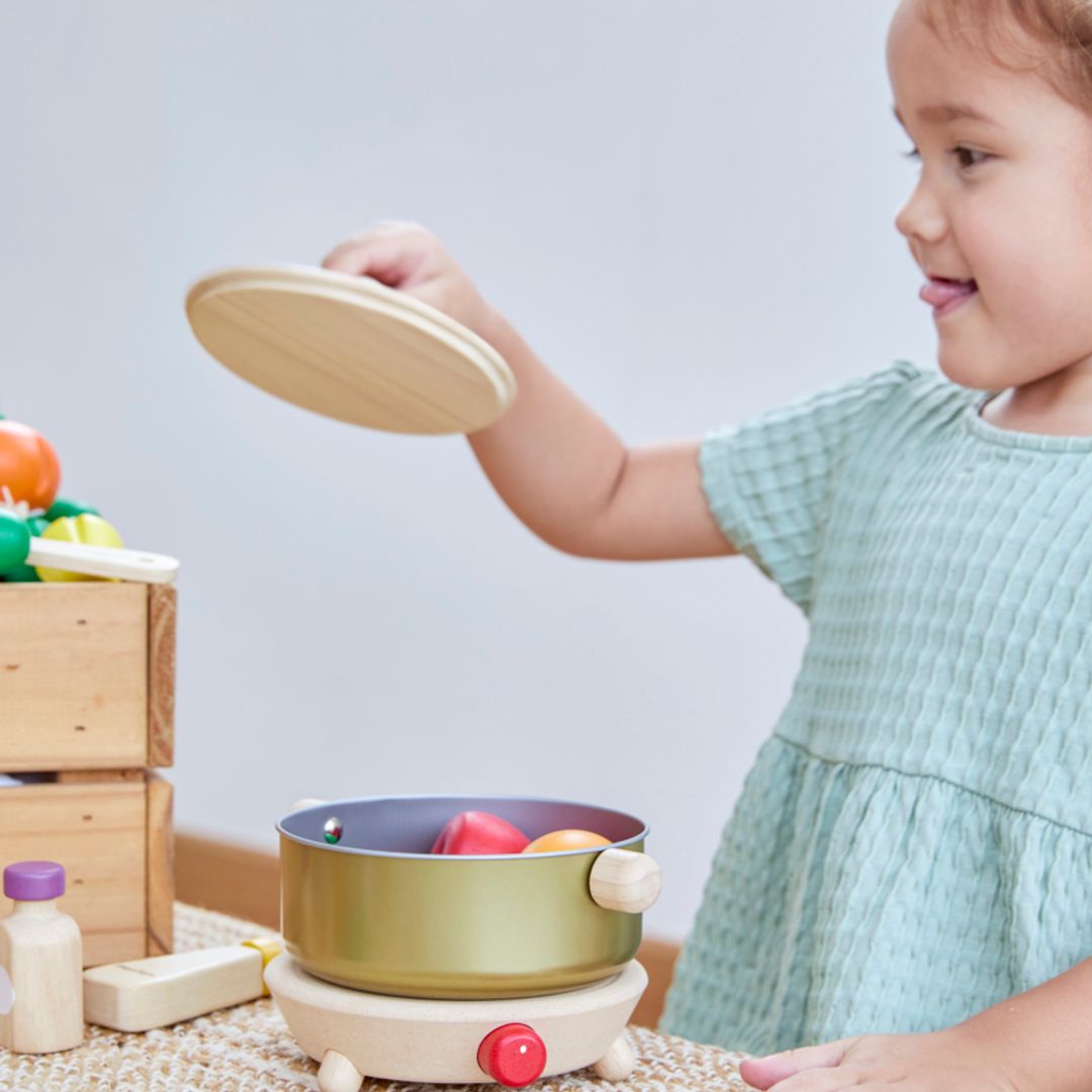 Wooden Toy Cookery Set