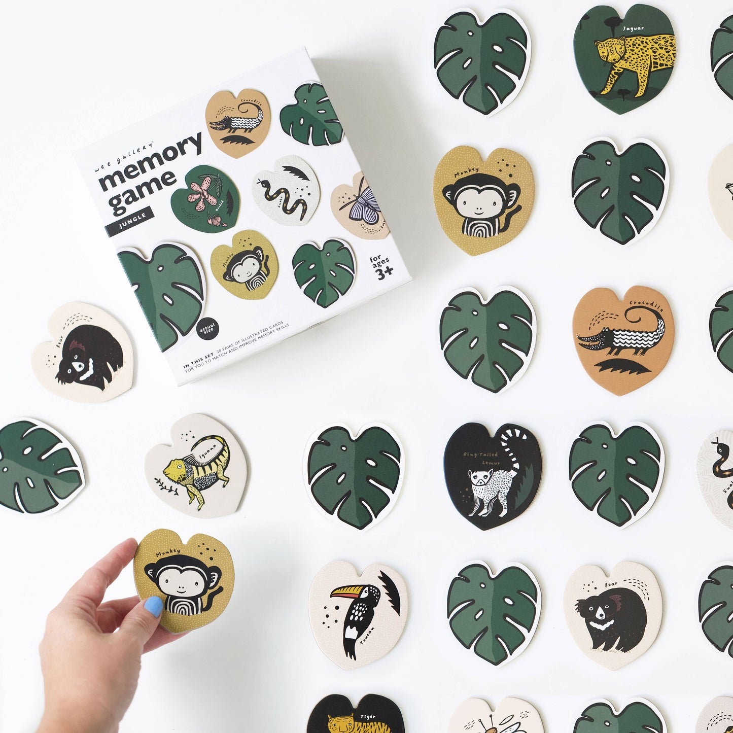 Memory Game for Toddlers - Jungle