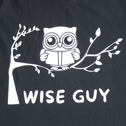 Organic Toddler Graphic T-Shirt - Wise Guy