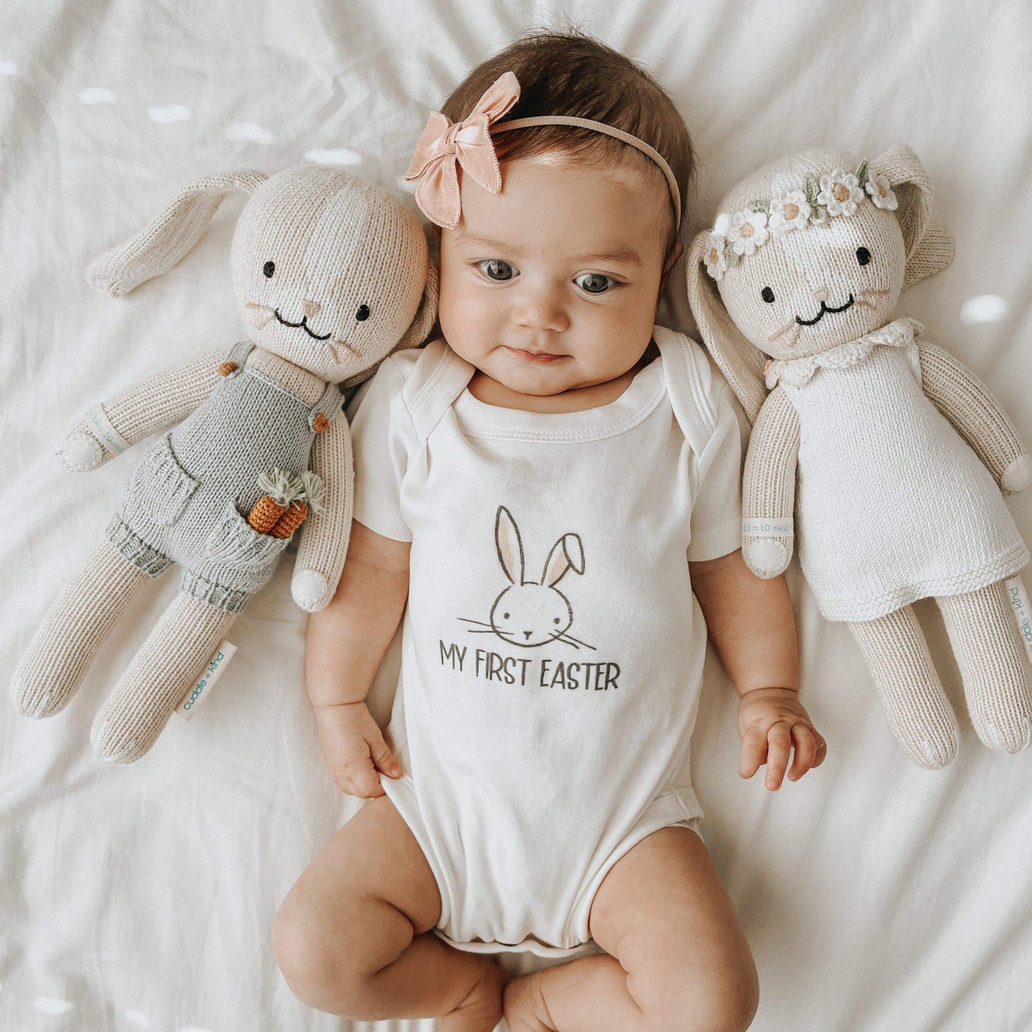 Organic Baby Graphic Bodysuit - My First Easter