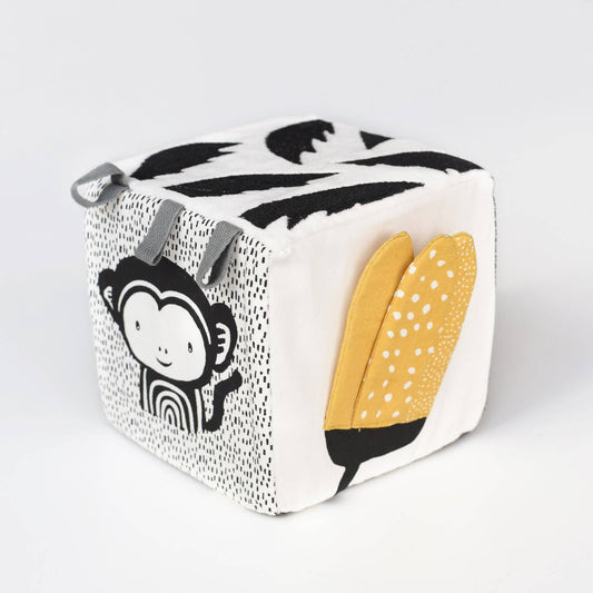 Organic Soft Block Baby Toy - Jungle