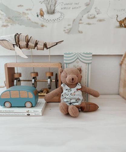 Organic Cotton Little Bear Plush - Wild Horses