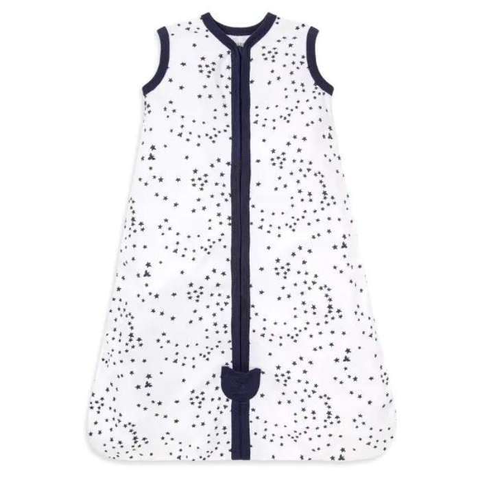 Organic Baby Wearable Blanket Twinkling Stars Young Eden