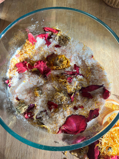 Love Struck - Calendula, Rose, & Orange Bath Salts