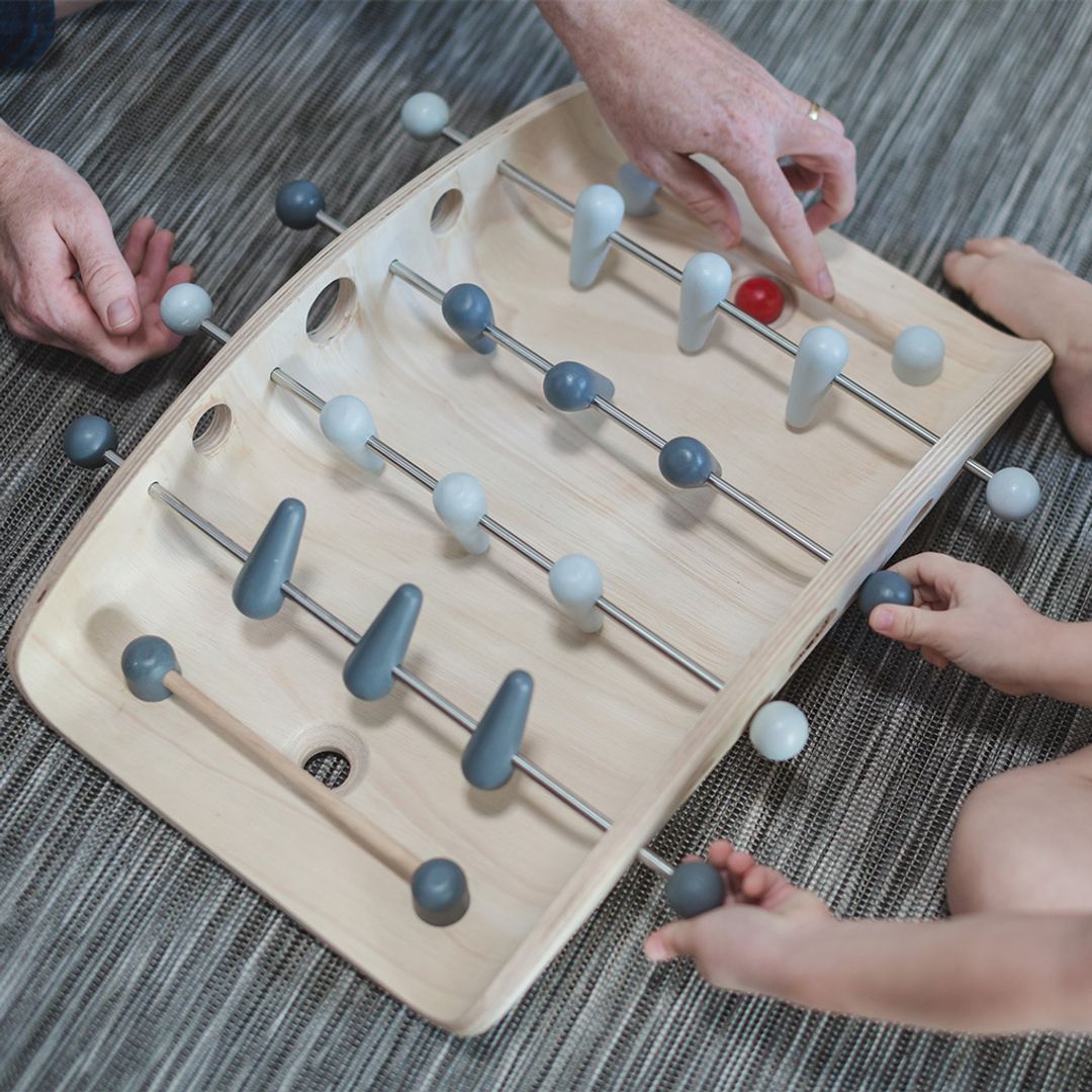 Wooden Toy Soccer Set