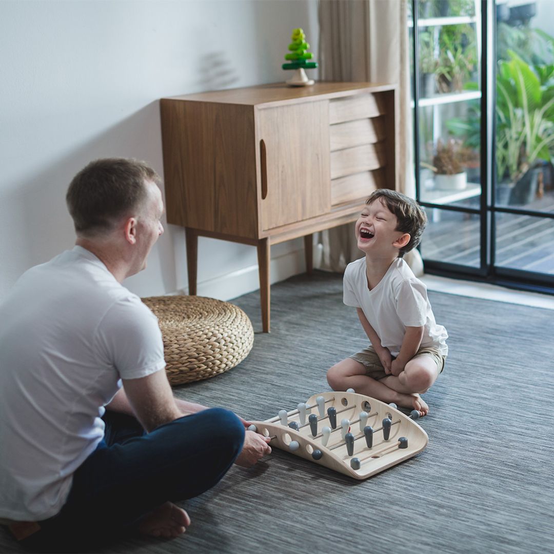 Wooden Toy Soccer Set