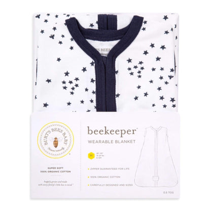 Organic Baby Wearable Blanket Sleep Sack - Twinkling Stars