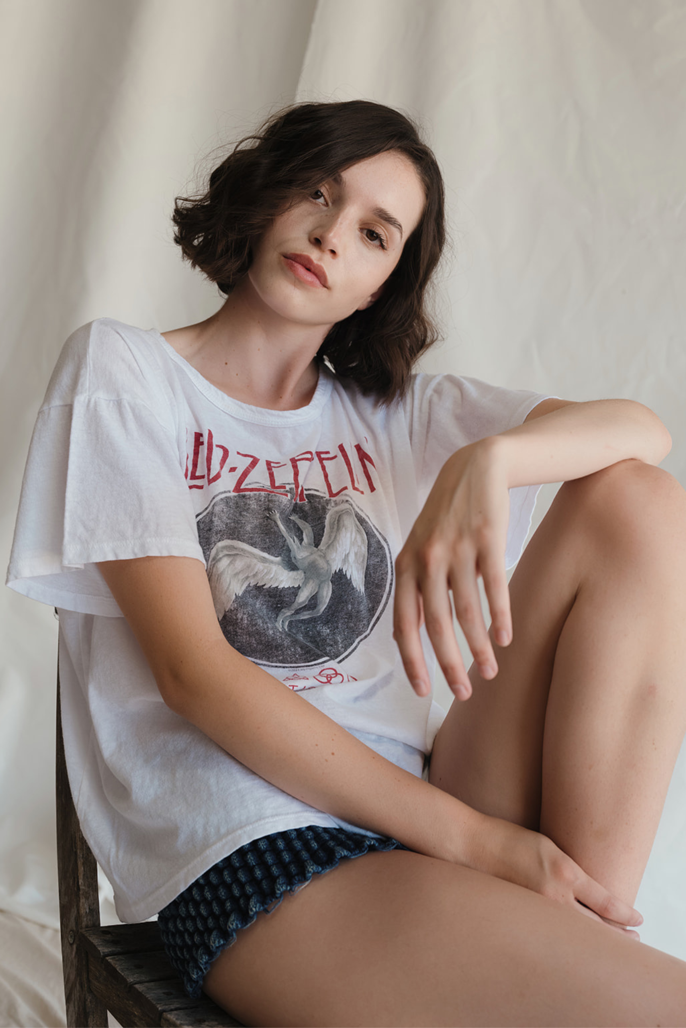 Women's Led Zeppelin Swan 1968 Tee