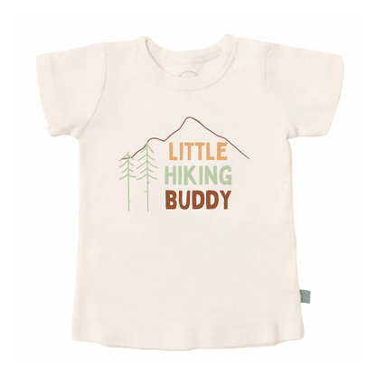 Organic Toddler Graphic Tee - Hiking Buddy