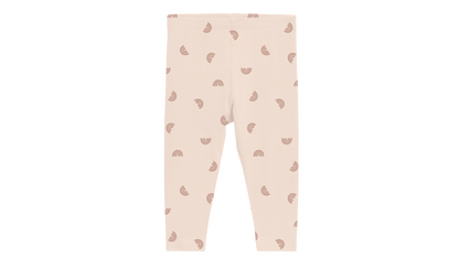 Organic Rainbow Print Leggings for Toddlers & Kids