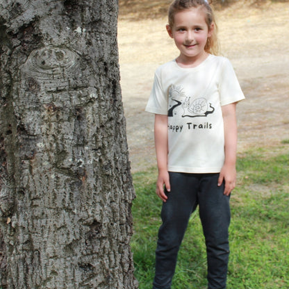 Organic Toddler Graphic Tee Shirt - Happy Trails