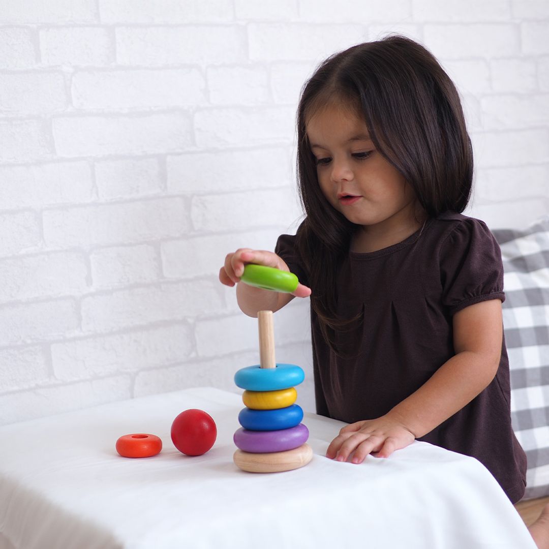 Stacking Ring Wooden Baby Toy