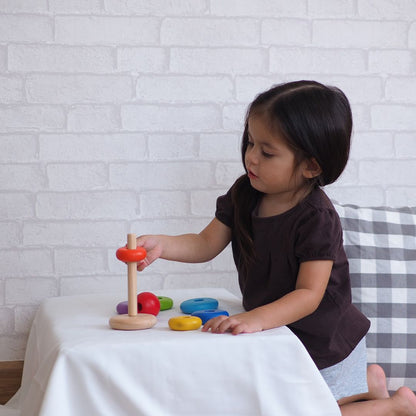 Stacking Ring Wooden Baby Toy