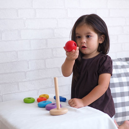 Stacking Ring Wooden Baby Toy