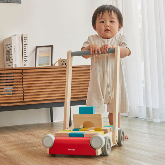 Wooden Toy Baby Walker