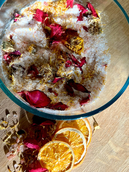 Love Struck - Calendula, Rose, & Orange Bath Salts