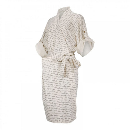 GOTS Certified Organic Cotton Robe - I Love You
