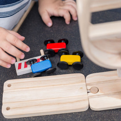 Wooden Toy Ramp Racer