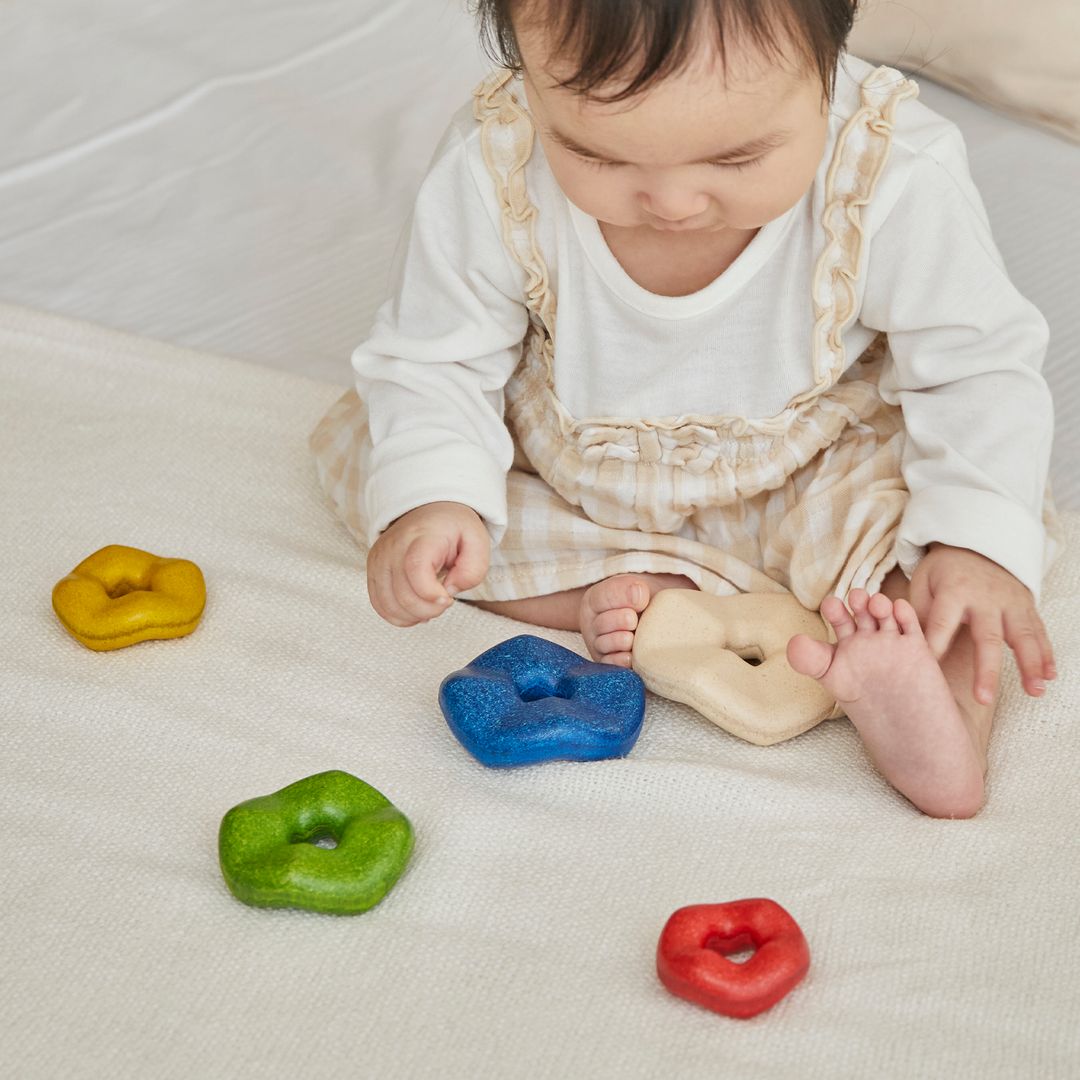 Wooden Toy Wave Stacker