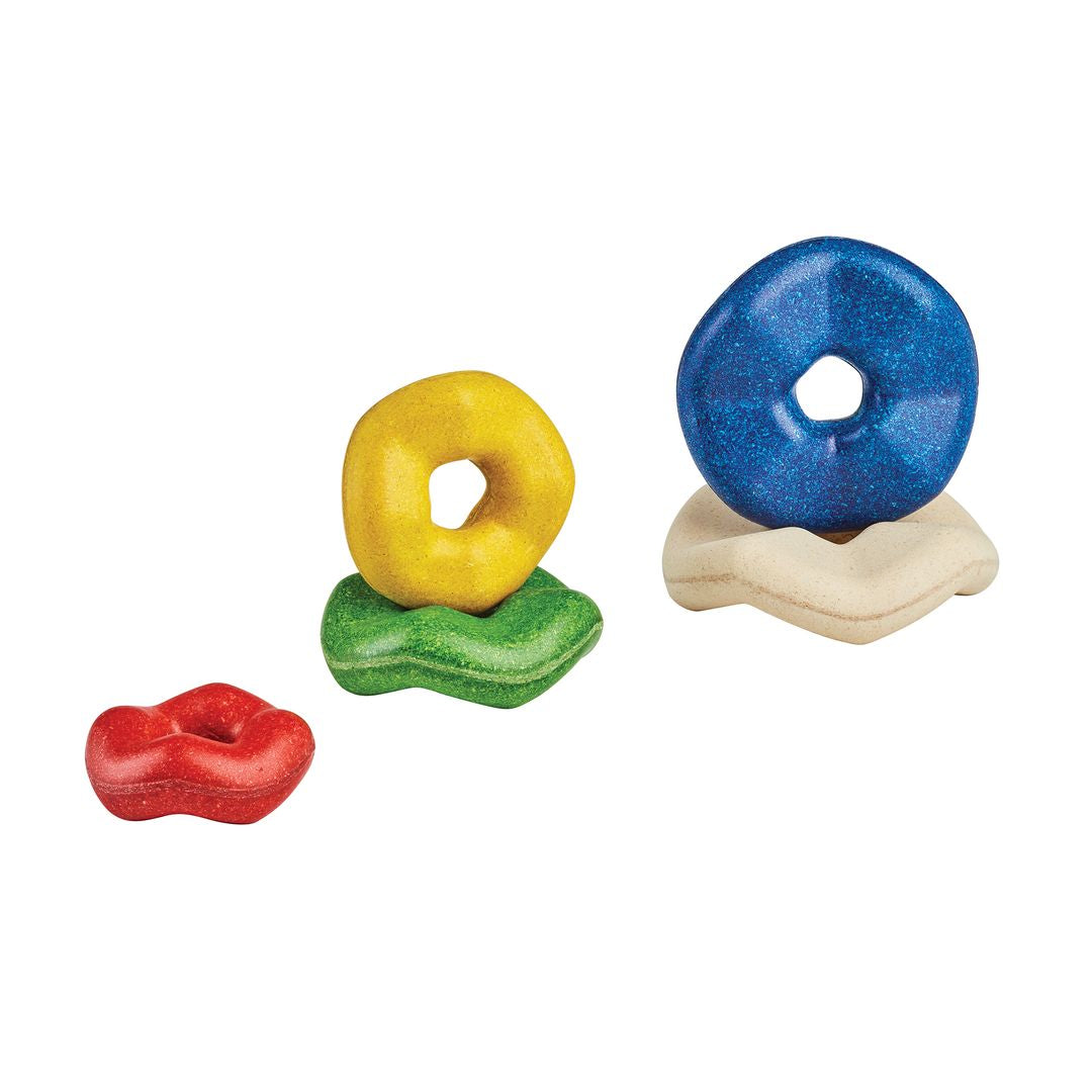 Wooden Toy Wave Stacker