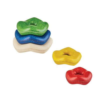 Wooden Toy Wave Stacker