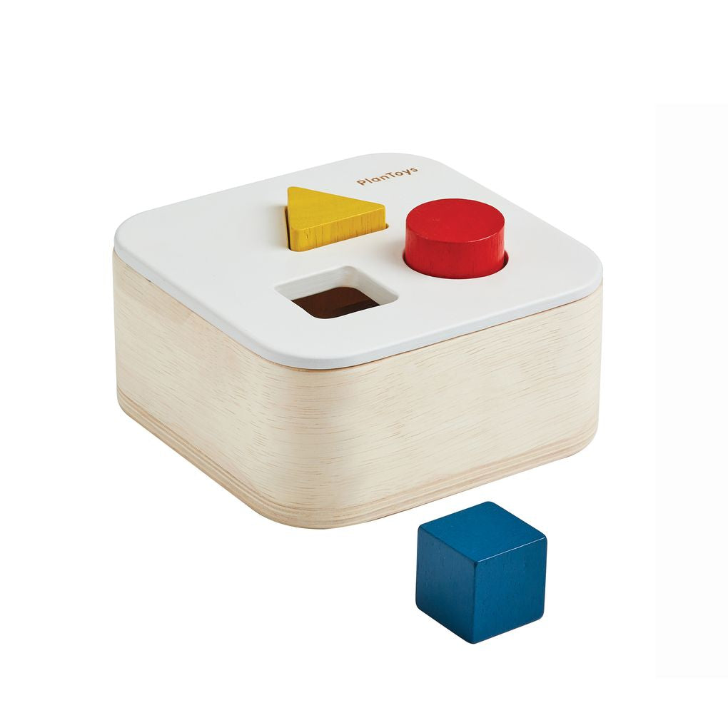 Wooden Toy Shape & Sort It Out Bin