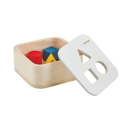 Wooden Toy Shape & Sort It Out Bin