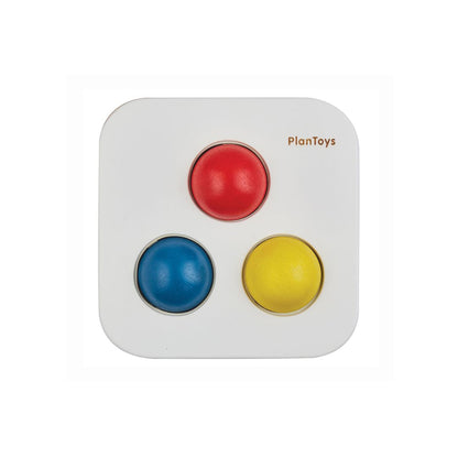 Wooden Toy Punch & Drop Bin
