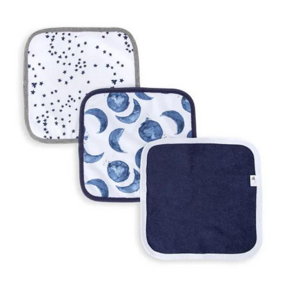 Organic Baby Washcloths Set / 3 Pack - Hello Moon!