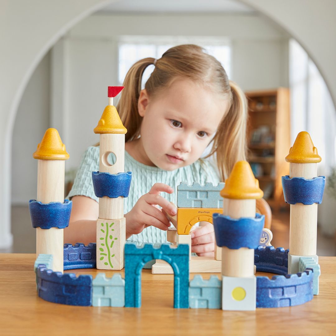 Wooden Castle Blocks