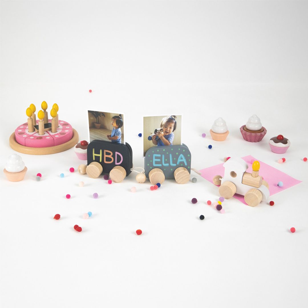 Wooden Toy Celebration Train