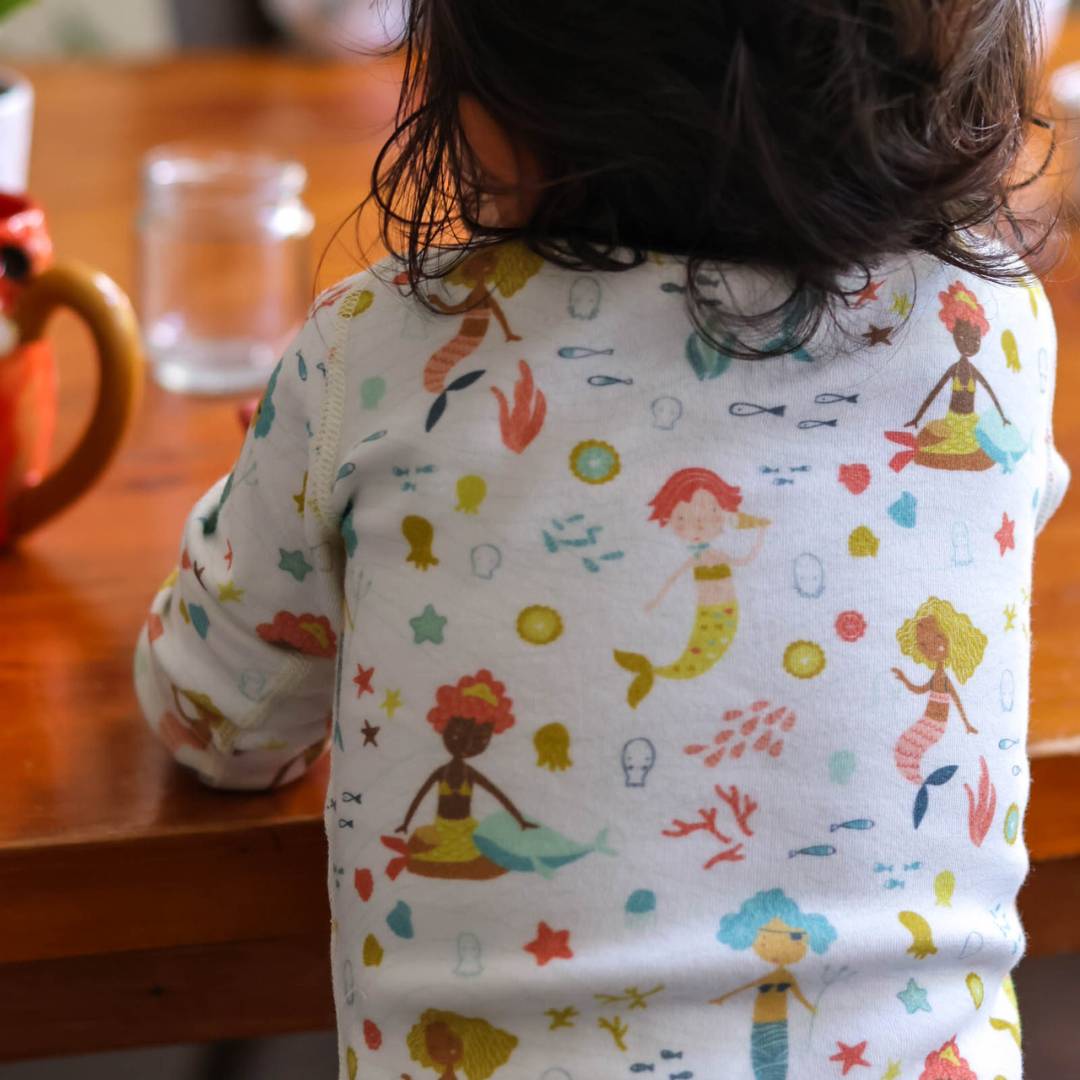 Mermaids from Around the World Organic Pajamas