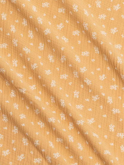 Organic Cotton Muslin Baby Swaddle Blanket - Honeysuckle
