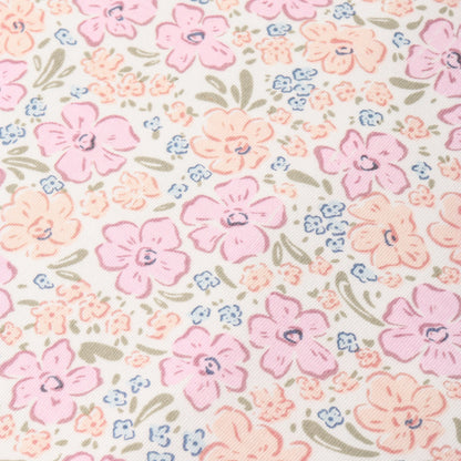 Organic Flutter Dress - Peony
