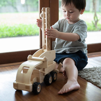 Wooden Fire Truck Toddler Toy