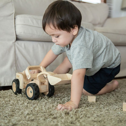 Wooden Toy Bulldozer