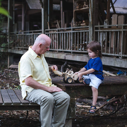 Wooden Toy Bulldozer