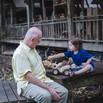 Wooden Toy Bulldozer