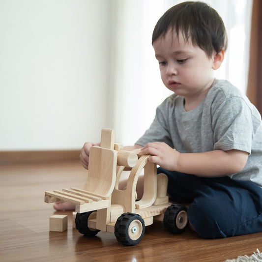 Wooden Toy Forklift