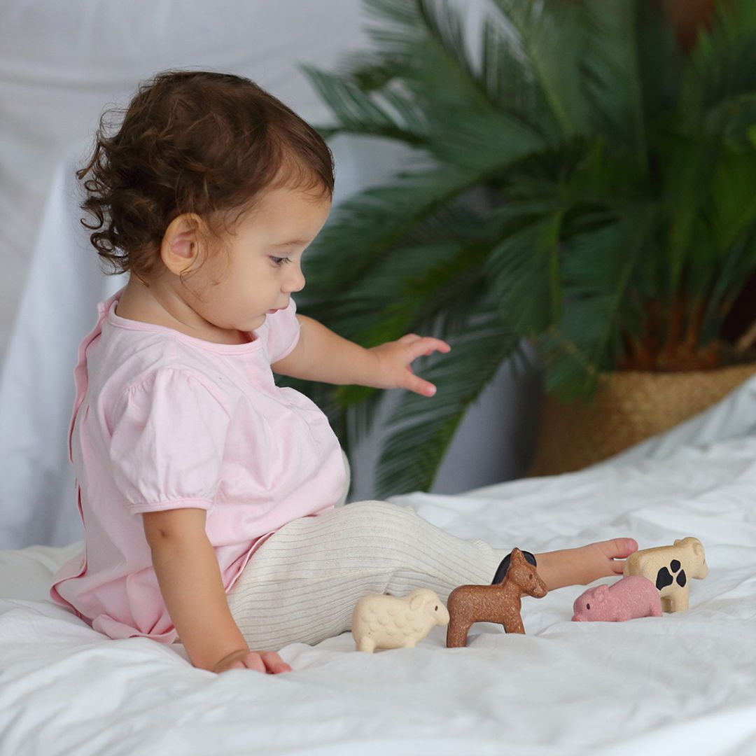 Wooden Farm Animals Set